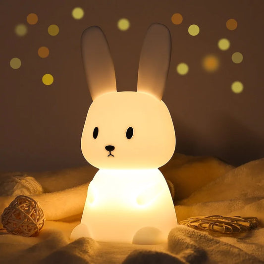 LED Rabbit Night Light Soothe The Body & Spirit