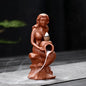 Waterfall Incense Burner Backflow Ceramic Incense Holder Incense Mermaid Backflow Incense Cones for Home Decor Office Ornaments