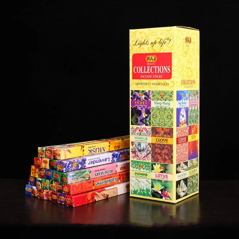 Mixed Smells Indian Incense Sticks Wholesale Lots Bulk Stick Incense 8 Sticks/Tube Buddhist Scents for Home Dropshipping