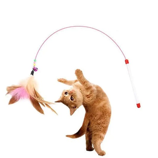 Feathers Tease Cat Toys Soothe The Body & Spirit