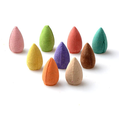 Colorful Floral Incense Cone Set Soothe The Body & Spirit