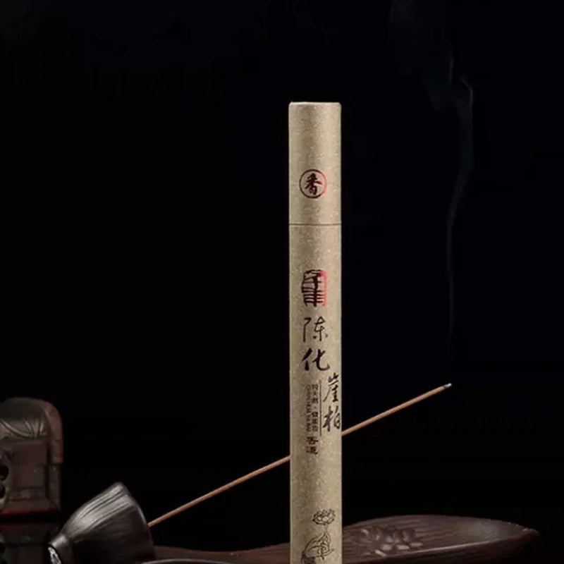 A Box 40Pcs Sticks Natural Sandalwood Incense Sleep Chinese Home Incense Sticks Aromatherapy Room Fragrance Buddhist Supplies
