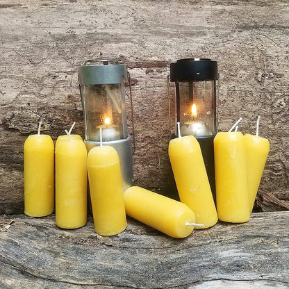 6/12Pack Beeswax Honey Candles for Ritual Tealight Candles Church Prayer Religous Prayer Candles Wholesale Decor Party Birthday