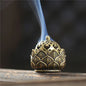 Backflow Incense Holder Leaf Incense Burner Home Decor Aromatherapy Ornament Incense Stick with Backflow Incense Stick