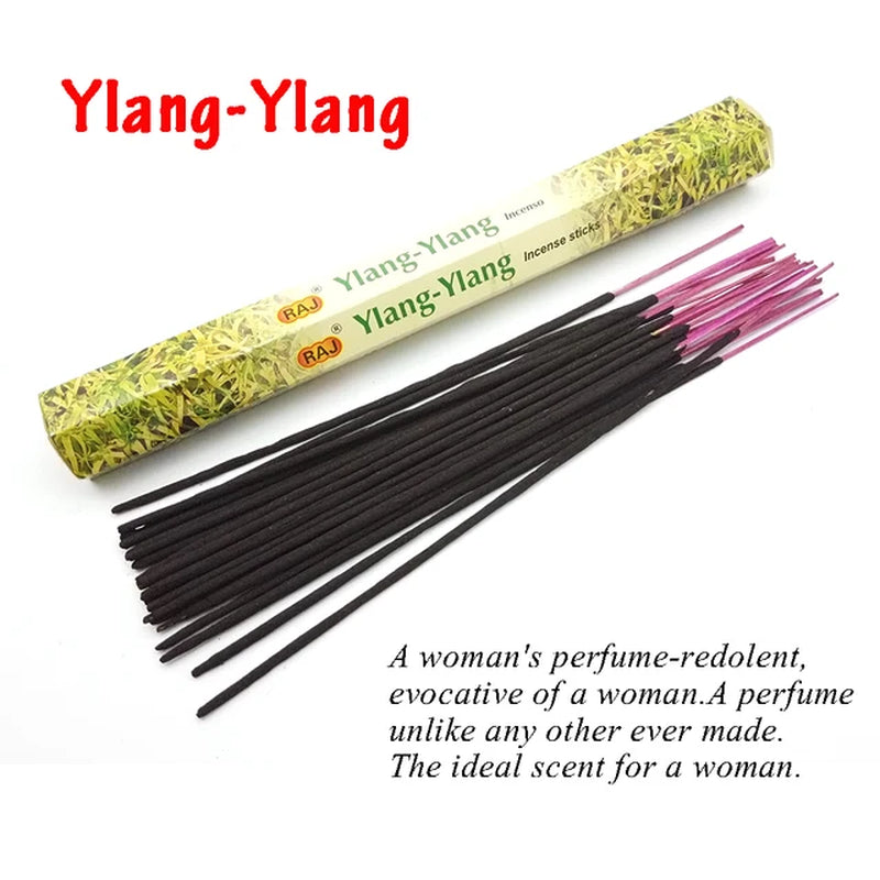 Mineraali 1 Box Incense Stick White Sage Indian Flavor Incenses for Home Bedroom Meditation Yoga Fresh Air Scent Aroma Fragrance