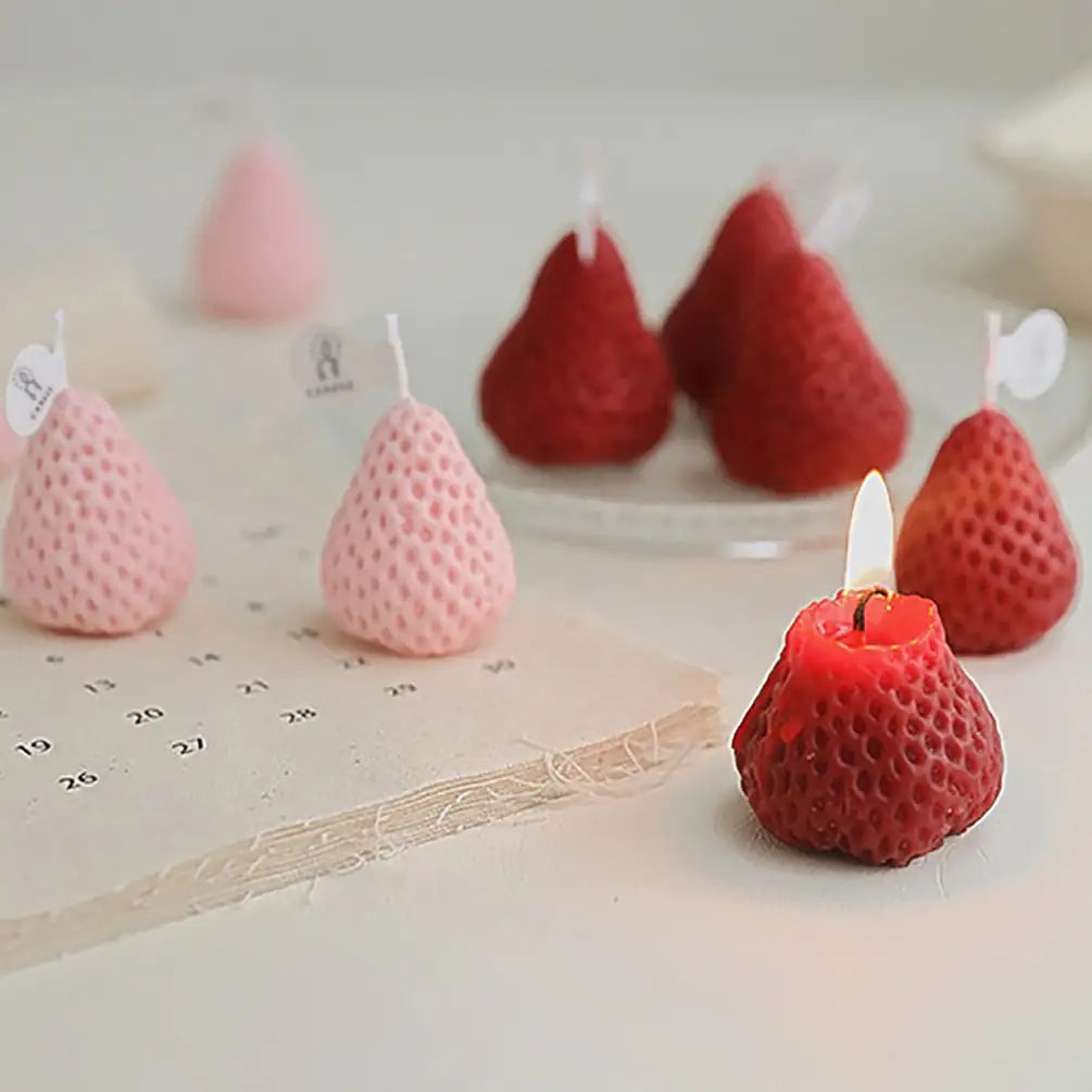 Strawberry Decorative Aromatic Candles